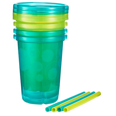 The First Years Take & Toss Spill Proof Sippy Cups - Reusable Toddler Cups  - Rainbow - Kids Cups