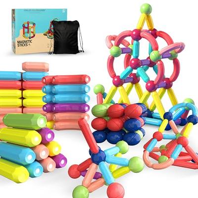 Fun with Magnets Magnetic Building Blocks - 332 piece set