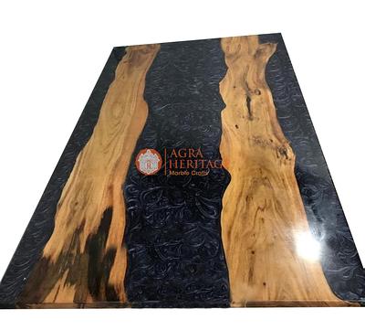 Epoxy Table Top, Epoxy Wooden Center Table , Epoxy Resin River Table, Epoxy  Dining Table Top 
