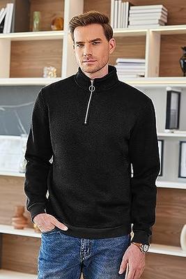 COOFANDY Men's Crew Neck Sweater Slim Fit Lightweight Sweatshirts