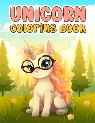 Unicorn Coloring Book For Kids Ages 4-8: Rainbow, Mermaid Coloring