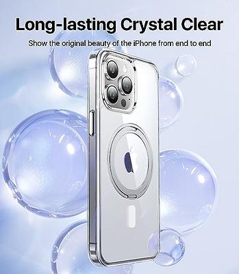 JUESHITUO Magnetic Clear for iPhone 14 Pro Max Case with Full Camera  Protection, No.1 Strong N52 Magnets, for iPhone 14 ProMax Case, for Magsafe  Women