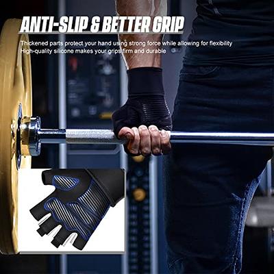 SAWANS Fitness Workout Gloves Gym Weight Lifting Gloves for Men Women  Breathable Gymnasium Wrist Support Padded Deadlifts Exercise Training Pull  Ups