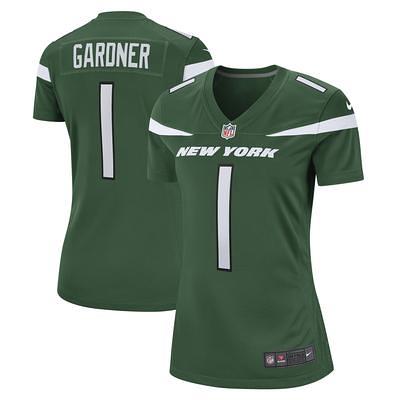 Men's Nike Ahmad Sauce Gardner Green New York Jets Player Game Jersey