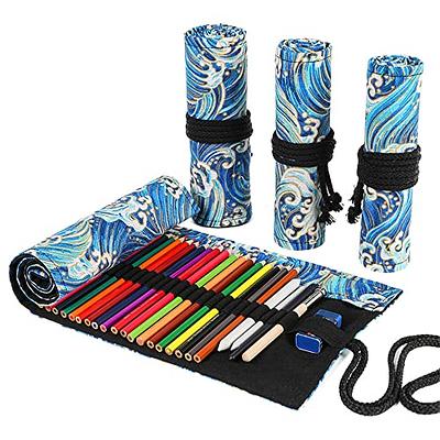 EXCEART 36 Pencil Wrap Case Pen Wrap Holder Pen Cases for Adults Colored  Pencil Holder Wrap Color Pencils Wrap Pencil Case Colored Pencils for  Adults