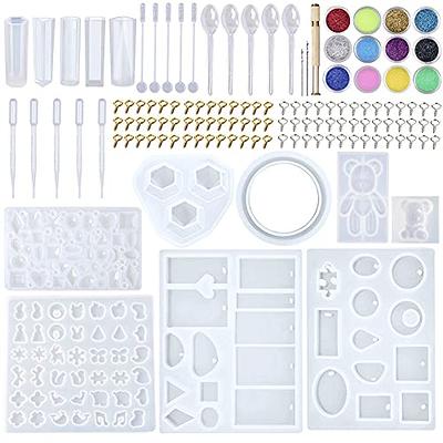 Silicone Molds DIY Kit With Resin Jewelry Making Set Epoxy Resin Mold  Casting Tools for Jewelry Art Decoration Craft DIY