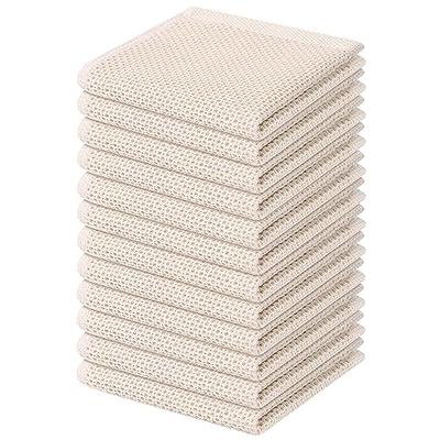  Kitinjoy 100% Cotton Kitchen Dish Cloths, 6 Pack