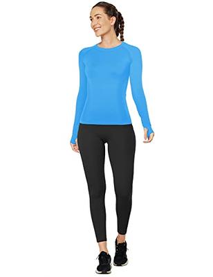 MathCat Long Sleeve Workout Shirts Yoga Running Women's