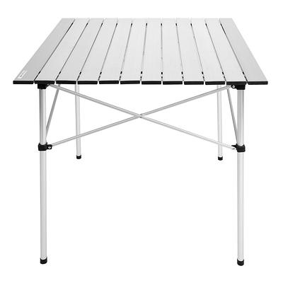  YUFIFAIRY, Small Aluminum Camp Table, Lightweight