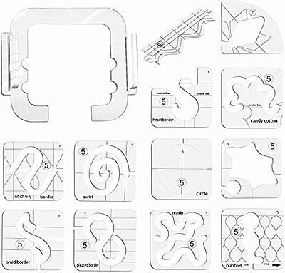 Creative Grids LEFT Handed Quilt Ruler 6.5 x 12.5 inch CGR612LEFT