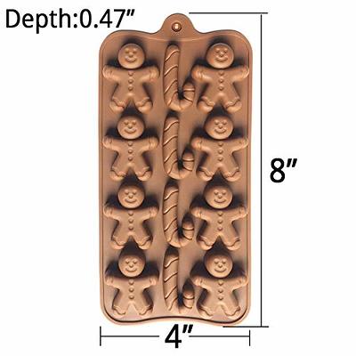 2PCS Heart Silicone Molds 12-Cavity Heart Shape Chocolate Mold Heart  Silicone Candy Mold for Baking Valentine's Day DIY Chocolates, Candies,  Jellies