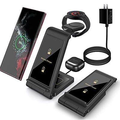 Wireless Charger for Samsung, VNBBT 3 in 1 Fast Charging Station