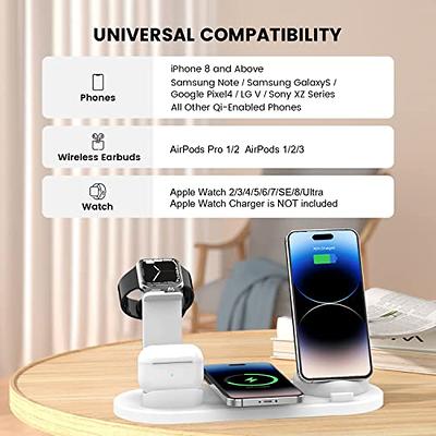 Airpods Pro Charger, Wireless Charger for AirPods Pro 2, AirPods Pro 1,  AirPods 3, AirPods 2, AirPods Wireless Charging Station (No AirPods  Included)