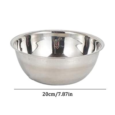  Tramontina Double Wall Stainless Steel Mixing Bowls (3