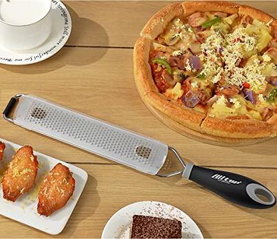 Lemon Zester & Cheese Grater - Parmesan Cheese, Lemon, Ginger, Garlic,  Nutmeg, Chocolate, Vegetables, Fruits - Kitchen Tools