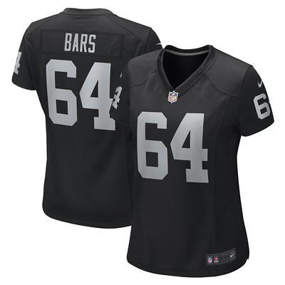 Youth Nike Derek Carr Gray Las Vegas Raiders Atmosphere Game Jersey