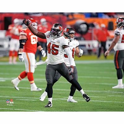 Devin White Tampa Bay Buccaneers Autographed Super Bowl LV