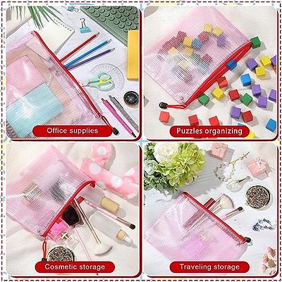 EOOUT 20pcs Mesh Zipper Pouch, Waterproof Zipper Bags, 8 Sizes Plastic  Travel Pouch, 10 Colors, Multipurpose for Board Game, Travel Storage,  School Supplies, Office Appliances, Home Organize - Yahoo Shopping