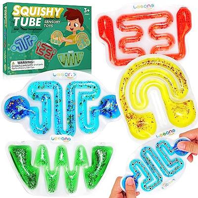 Fidget Worm Toy, Worm Big Fidget Toy, Worm Toys For Kids, Sensory Slug Fidget  Toy, Resistance Fidget Toys, Sensory Stress Relief Toys, Worm Fidget Toy  for Adults & Kids, Travel Toys (12CM) 