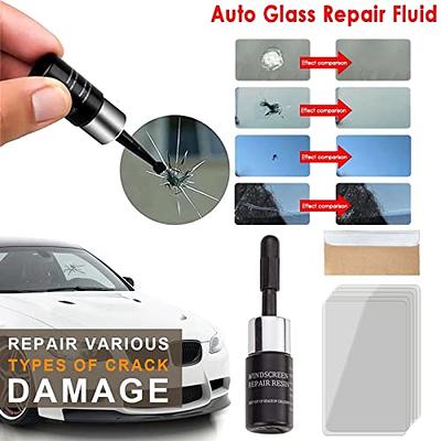 Nano Glass Repair Fluid, New Glass Repair Fluid, Automotive Glass Nano  Repair Fluid Kit