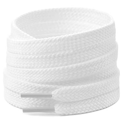 Kiwi Sneaker No-Tie Shoe Laces, White, One Size Fits All, 3 Count (Pack of 1)