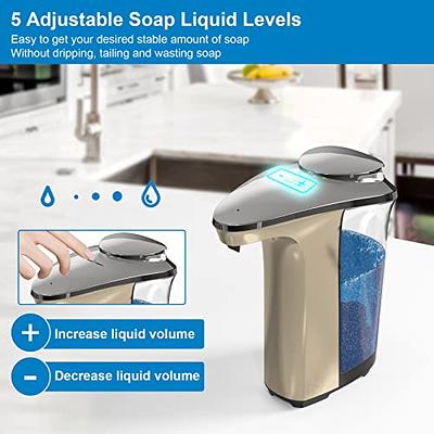 Automatic Soap Dispenser, Touchless Dish Soap Dispenser 17oz/500ml