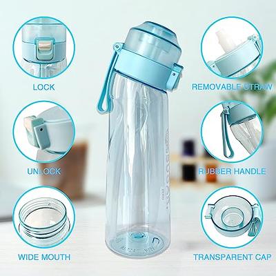 Napolju Air Water Bottle,650ML Scent Water Cup with 7 Flavour Pods