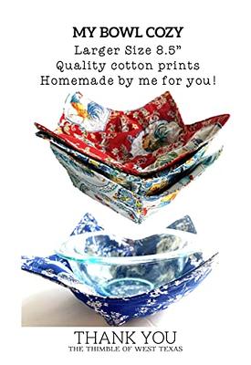 Flower Fabric Cozy Bowls - My Golden Thimble