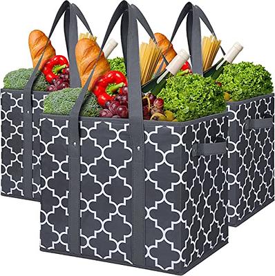 Large Tote Storage Bag Reusable Shopping Groceries Laundry