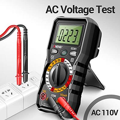 Digital Multimeter Electronic Volt Amp Ohm Meter with Diod