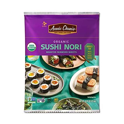 Best of Thailand Organic Sushi Nori Seaweed Sheets 50 Full Nori Sheets