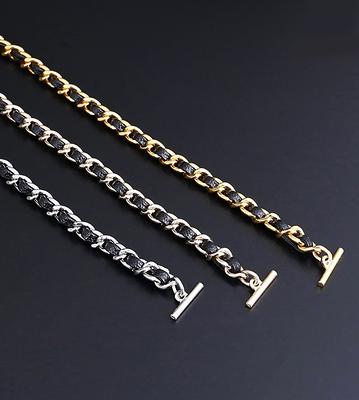 Framendino, 2 Pack Gold Bag Extender Chain Purse Chain Purse Strap Extender  Metal Strap Cross Body Handbag Replacement Strap for Women Girl Bag  Accessory - Yahoo Shopping