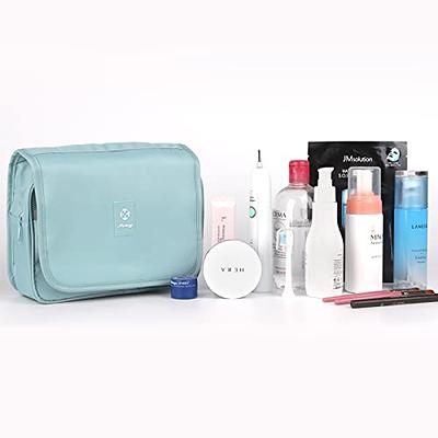 Narwey Hanging Toiletry Bag for Women Travel Makeup Bag Organizer  Toiletries Bag for Travel Size Cosmetics Essentials Accessories (Sky Blue)  - Yahoo Shopping
