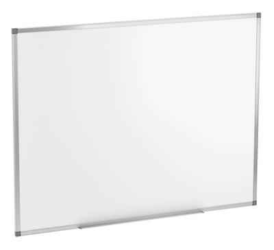 WALGLASS Black Dry Erase Board 36x24 Magnetic Glass Board, Framless Black Glass Whiteboard for Walls, Bulletin Board for Offic