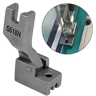 Fbshicung 4 PCS/Set Zipper Presser Foot #P363+S518N+P36N+P36LN for