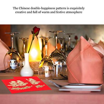 Chinese Double Happiness Red Envelopes