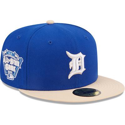 Detroit Tigers New Era Retro 59FIFTY Fitted Hat - Stone/Navy