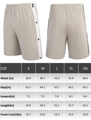 Wataxii Tear Away Shorts for Men Post Surgery Adaptive Clothing