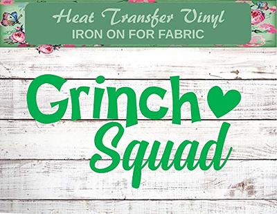 Grinch Love Christmas T Shirt Heat Iron on Transfer Decal