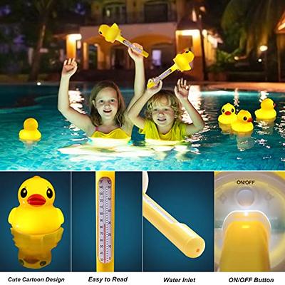 Floating Swimming Pool Thermometer Gauge Cartoon Funny Shape Thermometers  For Swimming Pools