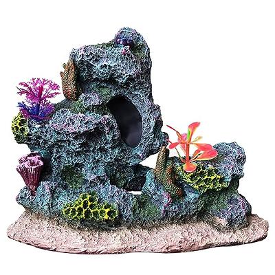 Unique Bargains Colorful Coral Reef Decor Mini Faux Coral Decor