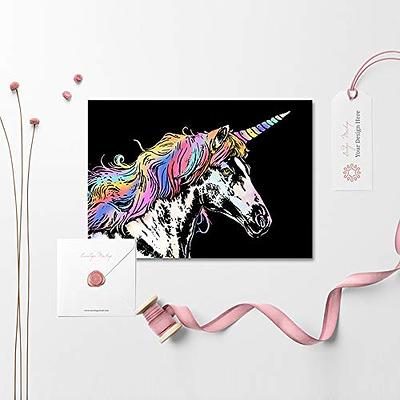 Scratch Painting for Adults, Rainbow Sketch Pad DIY Scratchboard for Kids &  Adults, Engraving Art & Craft Set, Scratch Painting Creative Gift, with  Tools (Unicorn + cat) : : Arts & Crafts