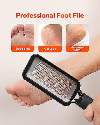 Foot Scraper Stainless Steel Pedicure Brush Callus Remover Feet