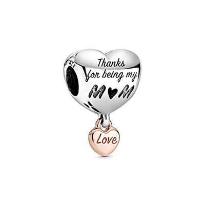 Pandora Love You Family Heart Charm Bracelet Charm Moments Bracelets -  Stunning Women's Jewelry - Gift for Women in Your Life - Made Rose &  Sterling