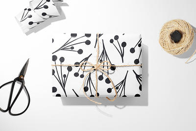 Black & White Wrapping Paper