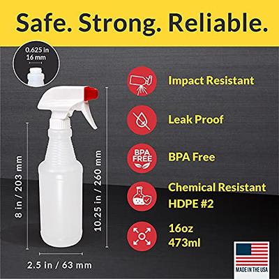 Spray Bottles, Empty Sprayer Bottle, Heavy Duty Cleaning Nozzle, 24oz, 3  Pack, Plastic, Industrial, Professional, Refillable, for Water, Alcohol,  Bleach, Detailing, All Purpose Cleaner, Houseables - Yahoo Shopping
