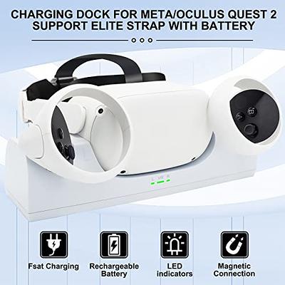  3 in 1 Accessory for Meta Quest 3 - Comfort Strap, Magnetic  Battery Dock and Counter Balance (for Power Banks