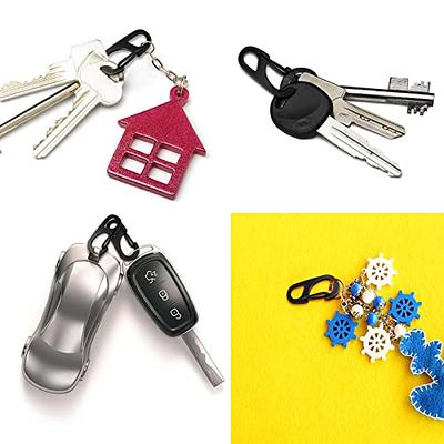 Rings Snap Clip Spring Opening O-Ring Carabiner Keyring Buckle Purse  Accessories with Mobile phone lanyard,Spring O Rings Round Carabiner Snap  Clip, Zinc Alloy Spring Round Keychain Key Ring Clips, Spring O Ring