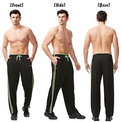  DARESAY 3 Pack: Men's Athletic Pants with Pockets