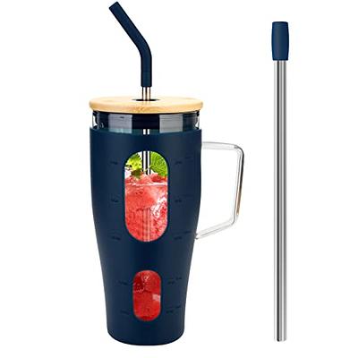 Smoothie Cup With Lid & Straw (Reusable & Plastic Free)